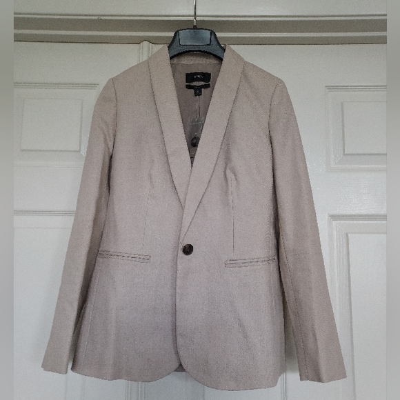 J. Crew Parke Blazer stretch linen, Flax Beige, size 0 - Picture 1 of 9